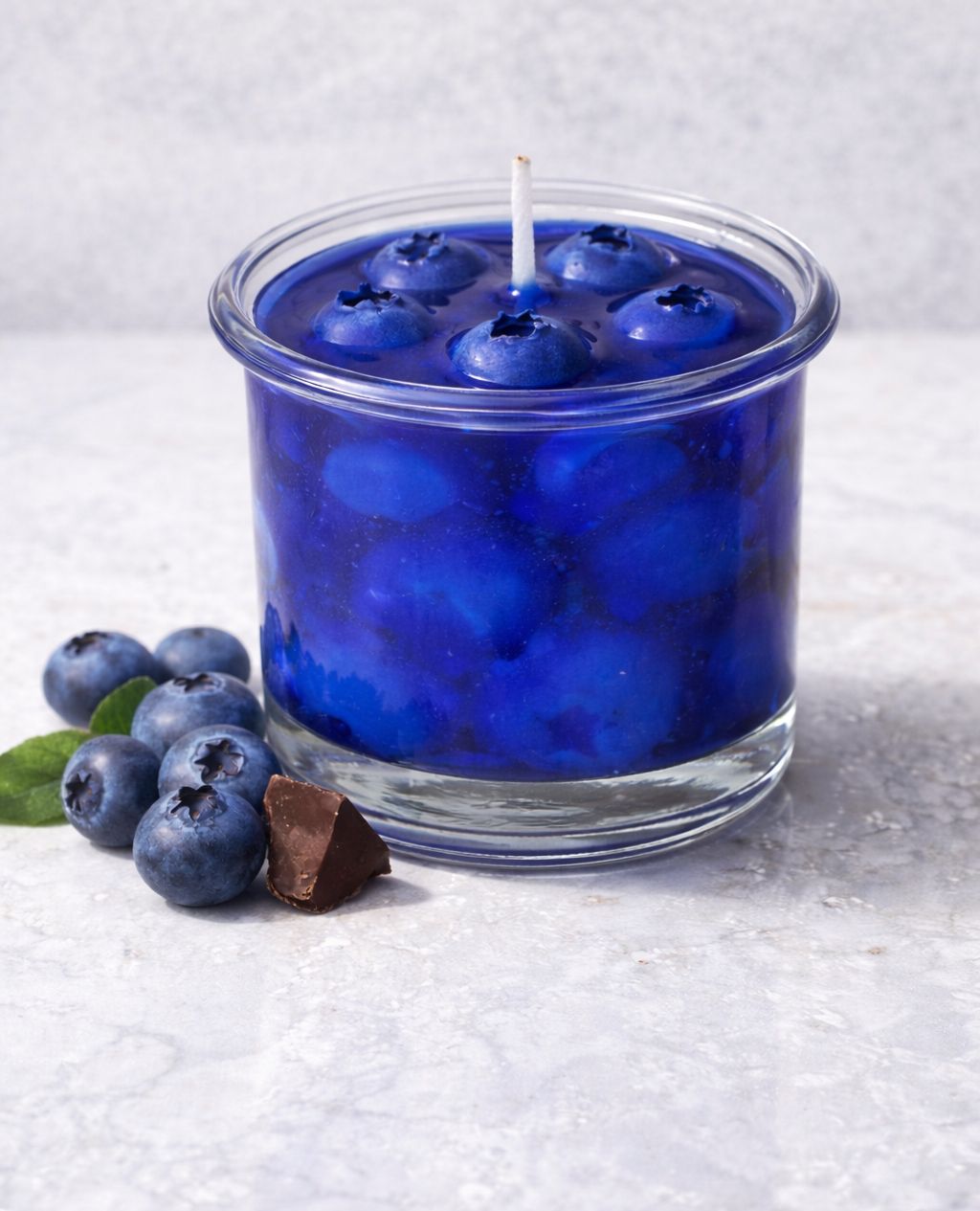 Blueberry jam candle