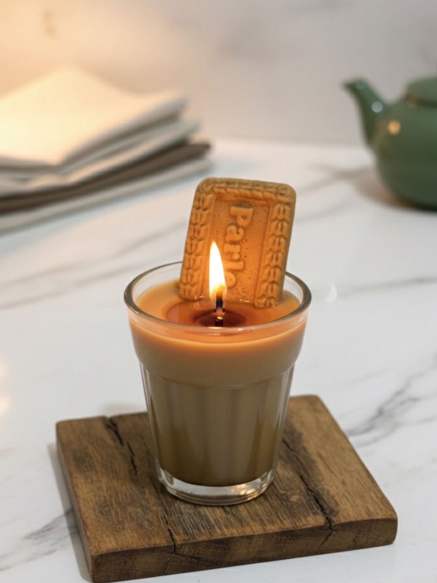 Chai with Biscuit Candle